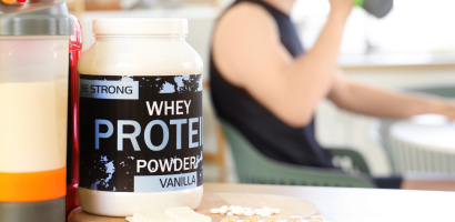 Protein-rich foods and a balanced post-workout meal to support muscle growth and recovery.